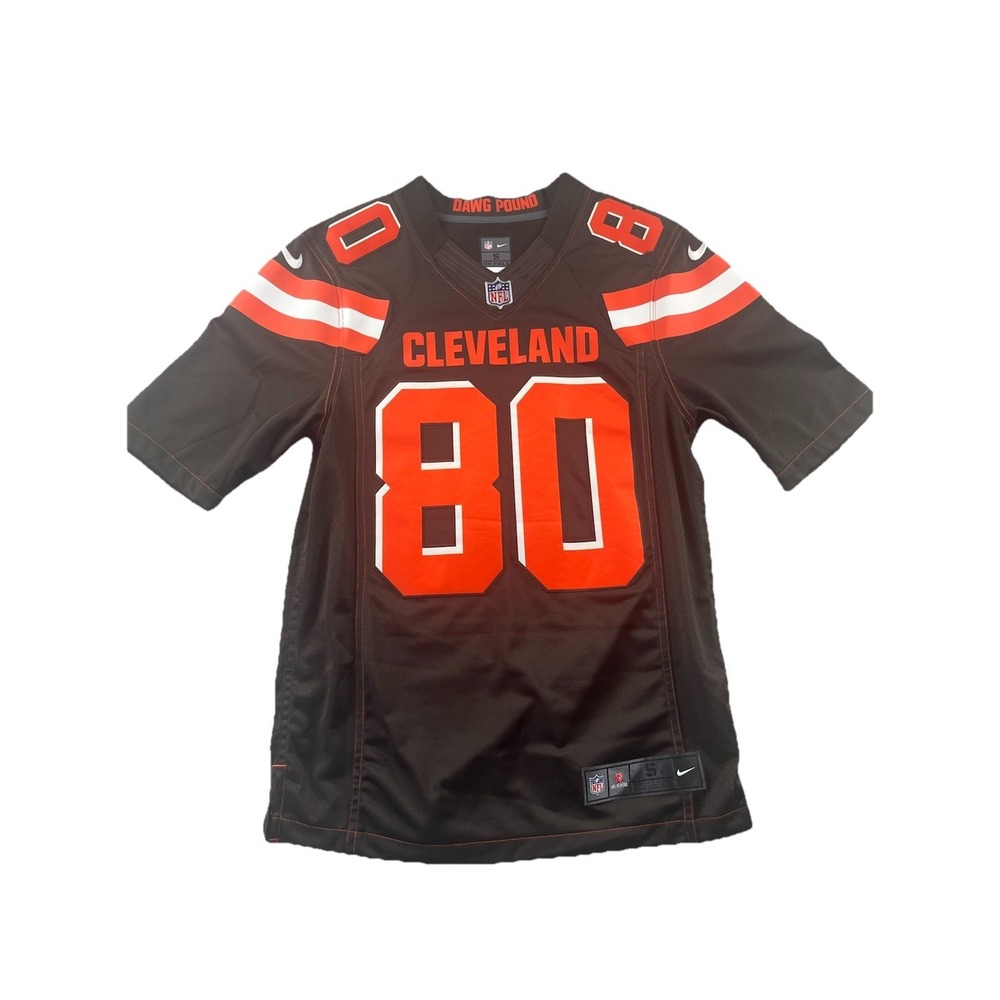 Nike Cleveland Browns On Field NFL Jersey #80 Jarvis Landry Football Men's Small